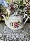 Arthur Wood And Son Teapot Staffordshire Floral England