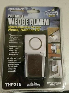 Reliance Home Protectors Portable Wedge Door Stop Alarm THP215 Battery Included - Picture 1 of 2