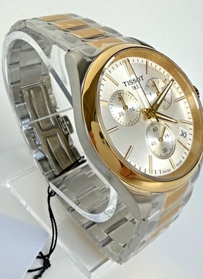 Tissot PR 100 Chronograph Quartz Two Tone Steel Men's Watch T1504172203100 40mm. - Image 1 of 4