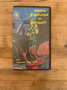 Aliens Gefangen in Brasilien? John S. Carpenter Varginha Roswell 1996 VHS Kassette RAR - Bild 1 von 4