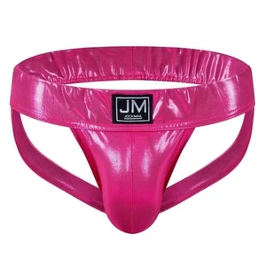 Perizoma slip mutande uomo jock strap morbido ecopelle intimo jockstrap - Foto 1 di 14