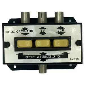 CATV TV VCR Selector Switch EU-AB37 - Bild 1 von 1