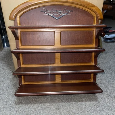 FRANKLIN MINT CLASSIC CARS OF THE FIFTIES WOOD WALL DISPLAY - Image 1 of 4