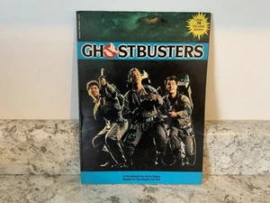 Vintage 1984 Ghostbusters Book by Scholastic Softcover 70+ Color Movie Photos - Imagen 1 de 5