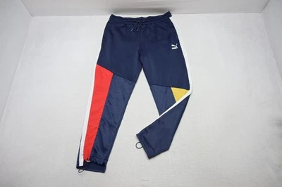 Puma Sweat Pants Athletic Taper Soccer Performance Blue W/Pockets Mens Size XL - Image 1 of 4