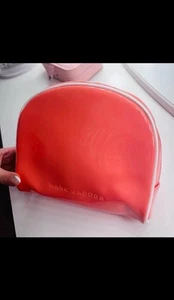 NEW Marc Jacobs Limited Edition Coral Makeup Bag Cosmetic Case Summer travel bag - Picture 1 of 5