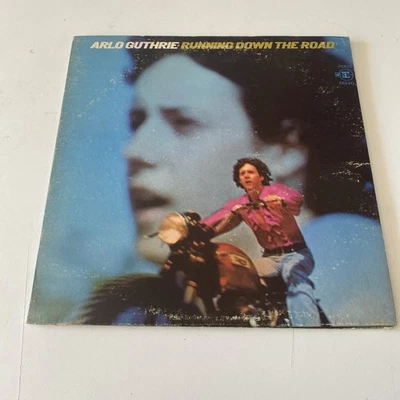 Arlo Guthrie Running Down The Road LP Vinyl Album Record Rock Folk, World, & - Imagem 1 de 4