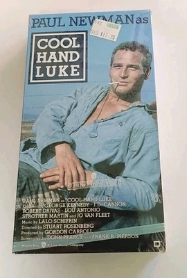Cool Hand Luke VHS SEALED Watermarks WHV Stamp Paul Newman George Kennedy VTG  - Image 1 of 4