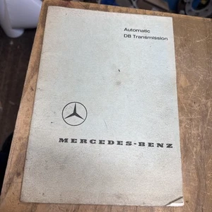 1961 Mercedes Benz 190 + 190 D W110 Automatic DB Transmission Workshop Manual - Picture 1 of 10