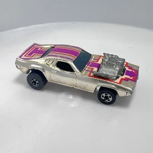 Hot Wheels Vintage 1978 Rodger Dodger Gold Chrome Blackwall Hong Kong - Picture 1 of 7