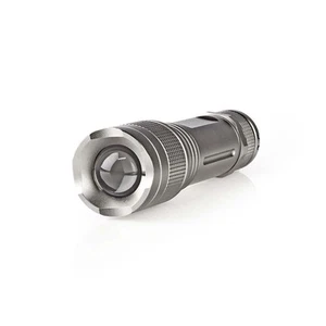 Nedis Lampe Torche LED 5W 330lm IPX5 Portée 200m en Aluminium Gris - Imagen 1 de 8