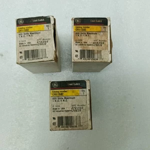 General Electric Limit Switch CR115B2 LOT OF 3 (FREE FAST SHIPP - Picture 1 of 8