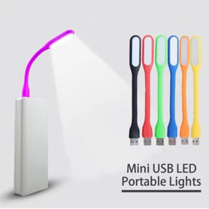 Flexible USB LED Light Lamp For Computer Notebook A6J5 Hot~ K3V7 PC Y7J2 S4H1 - Picture 1 of 11