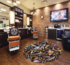 3D Hair Scissors ZHUB365 Barber Shop Game Non Slip Rug Mat Photo Carpet Amy