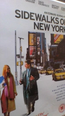 Sidewalks of  New York  DVD Edward Burns Rosario Dawson Dennis Farina Stan Tucci - Image 1 of 3