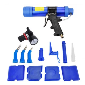 Adjustable Pneumatic Glass Glue Sealant Caulk Gun Cartridge Air Gun 310ML - Picture 1 of 12