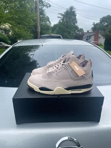 Size 10 - A Ma Maniére x Air Jordan 4 Retro Phantom W - Picture 1 of 6
