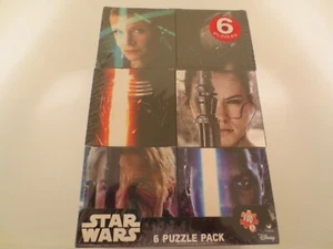 Star Wars 6 Puzzle Pack New in box  - Picture 1 of 6