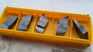 5 Kennametal Top-Notch grooving blank carbide inserts NB4R K68 ( NB 4 R 4R ) - Picture 1 of 2
