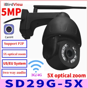 iBirdView 5MP HD 3G/4G Support P2P IP66 5X optical zoom two way audio IP camera - Picture 1 of 10