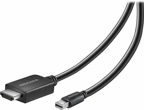 Insignia 6' Mini DisplayPort-to-HDMI Cable For iMac Macbook Surface pro laptop - Image 1 of 1