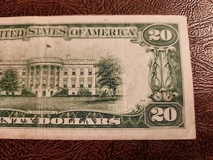 $20 Bill Old Small Face Series 1950 FRB Cleveland, OH (D09660667A) - Picture 1 of 1