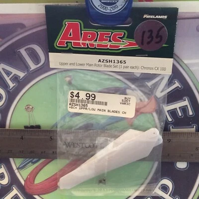Juego de cuchillas de rotor superior e inferior Ares AZSH1365: 1pr. Cada uno: Chronos CX 100 🇺🇸 Envío a Estados Unidos Foto 1 de 2