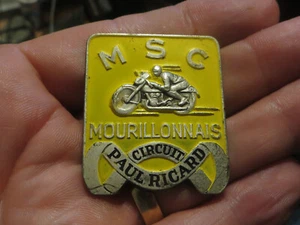 VINTAGE MOTO / MOTORCYCLE MEDAL, PAUL RICARD MOTOR RACING CIRCUIT au CASTELLET - Picture 1 of 2