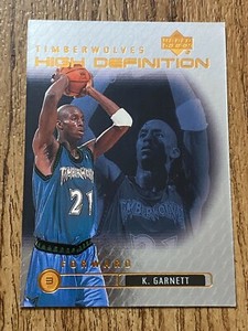 1999-00 Upper Deck Encore Basketball High Definition Insert #HD2 Kevin GARNETT