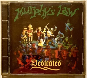 MURPHYS LAW DEDICATED CD RARE FIRST PRESS AP-6015-2 ANOTHER PLANET 1996 NYHC - Imagen 1 de 5