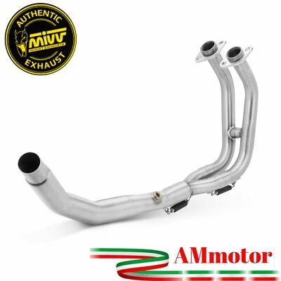 Collettori Di Scarico Kawasaki Z 400 2021 Mivv Elimina Kat Catalizzatore Moto - Immagine 1 di 2