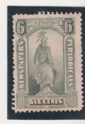 US Scott #PR12 Mint No Gum HR  VF Newspapers/Periodicals Stamp Cat $120 - Image 1 of 2