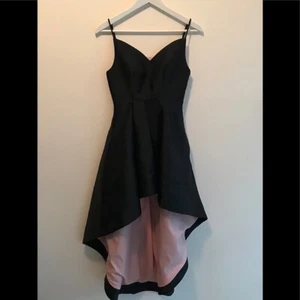 ASILIO CROSS THE FADER DRESS BLACK & PINK SZ 8 BNWT FREE POST (J54) - Picture 1 of 3