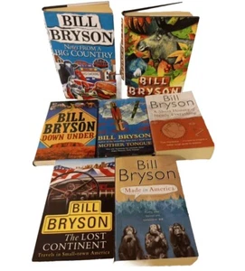 Bill Bryson Bundle of 7 Books Down Under, Lost Continent, Mother Tongue etc. VGC - Picture 1 of 1
