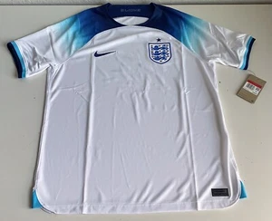 Camiseta deportiva de fútbol local Nike Inglaterra 2022/23 DN0687-101 para hombre talla grande L NUEVA - Imagen 1 de 13