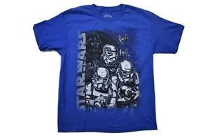 Mad Engine Star Wars Youth Boys Darth Vader & Stormtroopers Shirt New S-XL - Picture 1 of 5