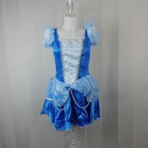 Disney Princess Adult Cinderella Cosplay Halloween Costume 2-4 Small #3407 - Picture 1 of 12
