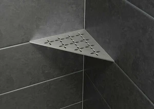 Schlüter Shelf S1 Edelstahl Duschablage Duschregal Floral Curve Pure Square Wave - Bild 1 von 18