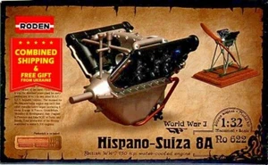 1/32 RODEN RD-622 Hispano Suiza 8A 150 h.p - Imagen 1 de 7