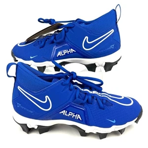 Nike Alpha menace 3 shark CV0582-414 size 10.5 royal blue football cleats new - Picture 1 of 8