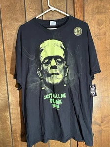 Camiseta Universal Studios Frankenstein Just Call Me Frank Glow XL NUEVA CON ETIQUETAS - Imagen 1 de 8