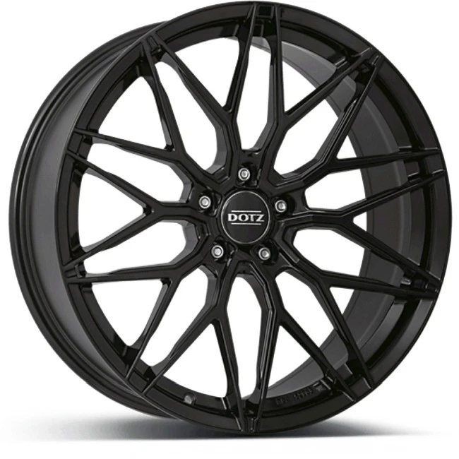 4x Winterräder DOTZ Suzuka black für VOLKSWAGEN Tiguan II R-Line 5N ABE  18 Zoll - Bild 1 von 1