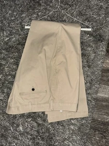 Polo Ralph Lauren Mens 36x32 Classic Fit Pants Cotton Khaki Straight Pressed - Picture 1 of 5