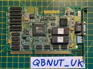WDC E5YVG-8000 WD90C30 ISA Graphics Card (MAY STILL WORK) - Photo 1/2