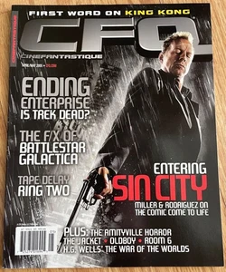 CFQ Cinefantastique Sin City Magazine Apr May 2005 Robert Rodriguez Frank Miller - Picture 1 of 1