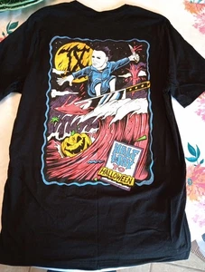 Ice Nine Kills camicia uomo mezza strada per Halloween Michael Myers maglietta nera XLarge - Foto 1 di 6