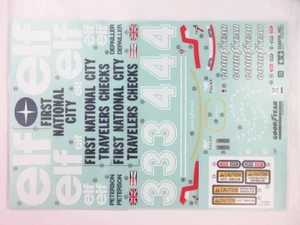 Tamiya 1/10 Tyrrell P34 1977 Argentina GP Car Body & Parts, New ZZG - Picture 1 of 2