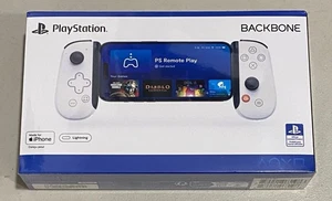 Backbone One Mobile Gaming Controller Lightning Gen 2 PlayStation Edition White - Picture 1 of 2