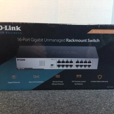 D-Link  DES (DES-1016D) 16-Ports External Switch - Image 1 of 4