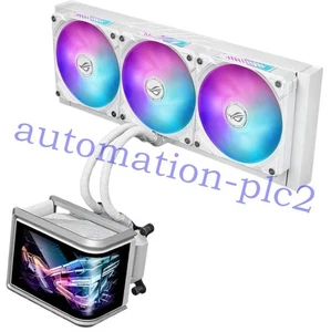 NEW ASUS ROG RYUO IV SLC 360 ARGB WHITE LIQUID CPU COOLER 6.67" 3D AMOLED SCREEN - Picture 1 of 7